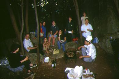 Il gruppo della Speleobraciolata 2003